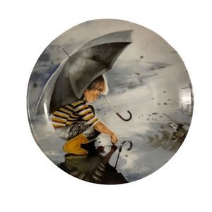 Donald Zolan “Touching the Sky” 1982 Childhood Plate Collection #6084 D